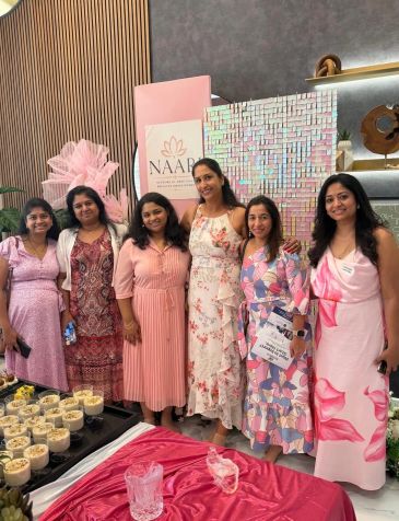 NAARI members at an Indian women's community event in Arizona